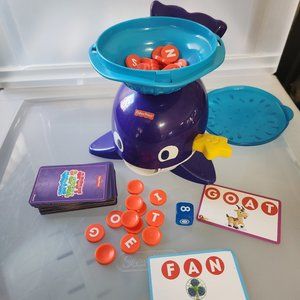 Fisher-Price Spout & Spell Whale Game